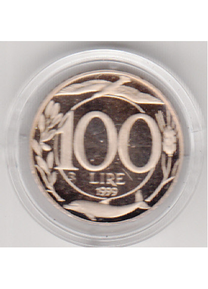 1999 Lire 100 Fondo Specchio